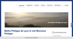 Desktop Screenshot of philippedelyon.fr